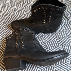 Mossimo Studded Moto Ankle Booties